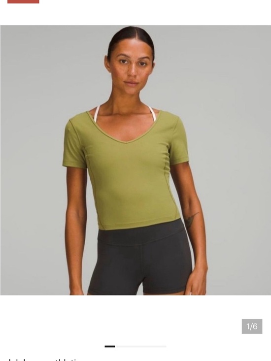 lululemon athletica Tops - Lululemon align crop nulu tee